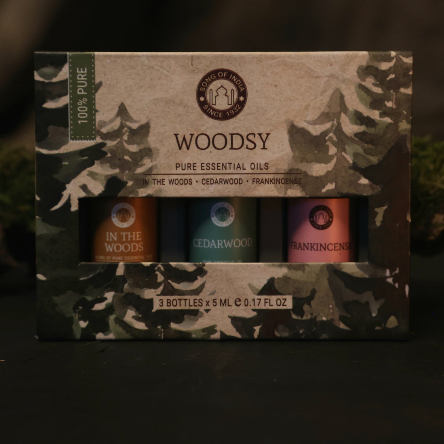 Etherische olie Aromatherapie set Woodsy