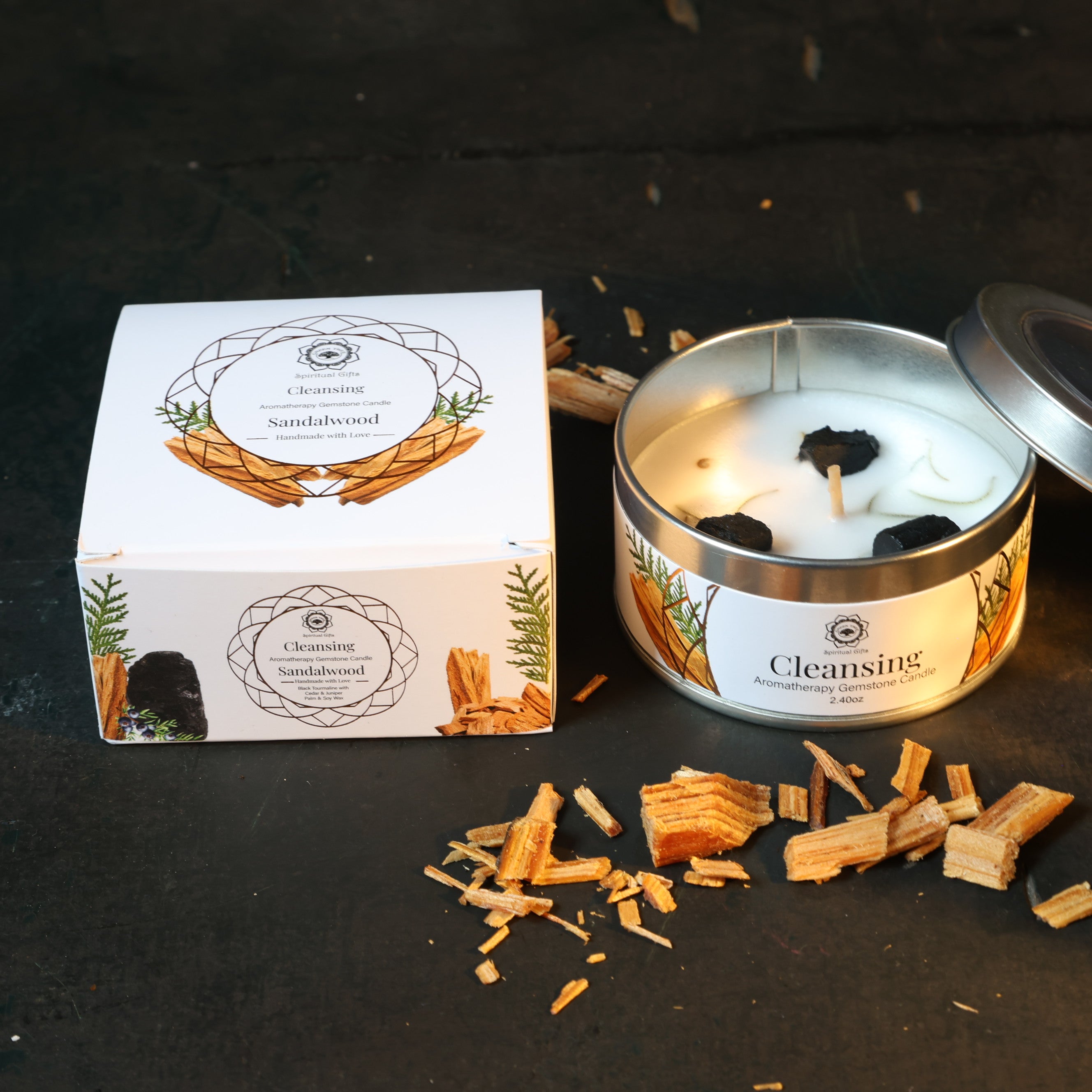 Privé Home Luxe Geurende Soja Kaars 280 G - Mimosa & Poire - In Mooie Cadeau Verpakking Privé Home Luxe Geurende Soja Kaars 280 G - Mimosa & Poire - In Mooie Cadeau Verpakking