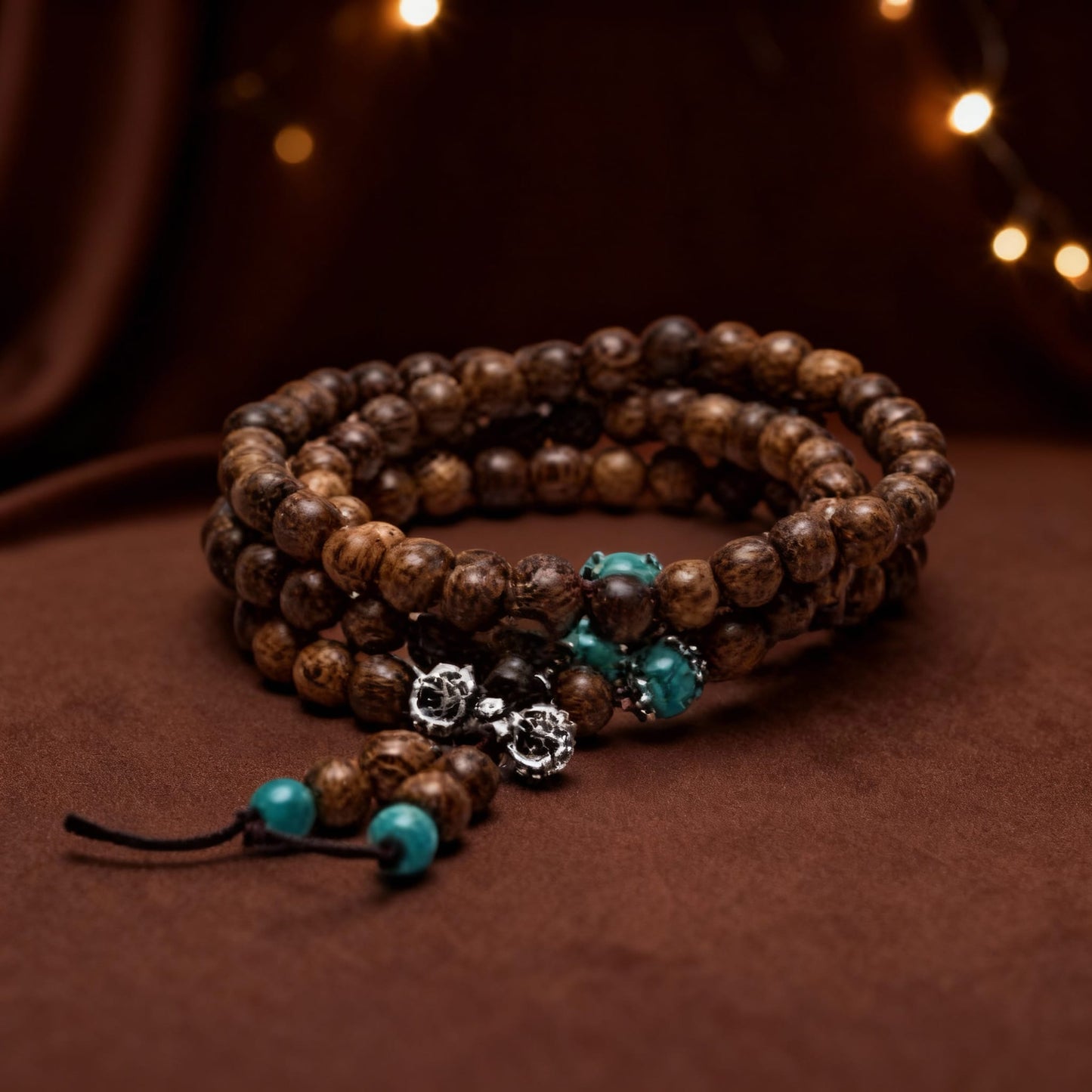 Meditatie mala met 108 kralen geschikt als armband