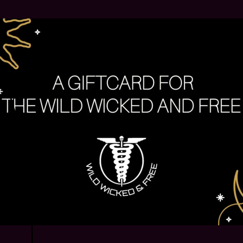 Giftcard vanaf € 10 - Wild Wicked & Free