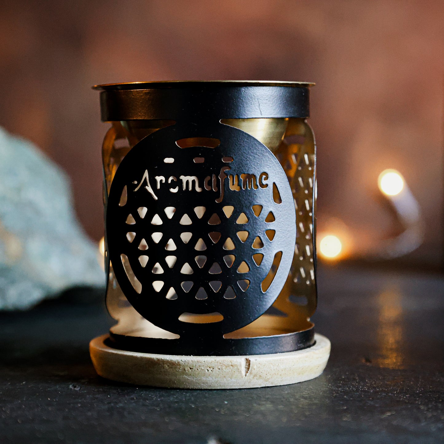 Aromafume olieverdamper