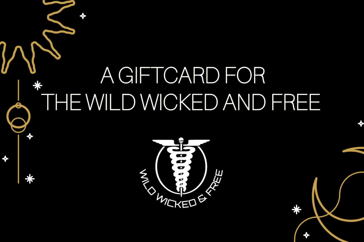 Giftcard vanaf € 10 - Wild Wicked & Free