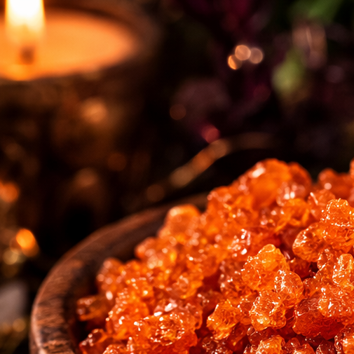 Holy Spirit wierookhars 60 gram – natuurlijke harswierook voor rituelen en meditatie
close up foto