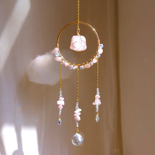 Suncatcher Rozekwarts