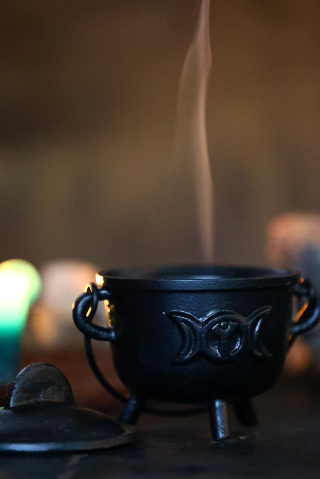 Cauldron heksenketel zon en maan