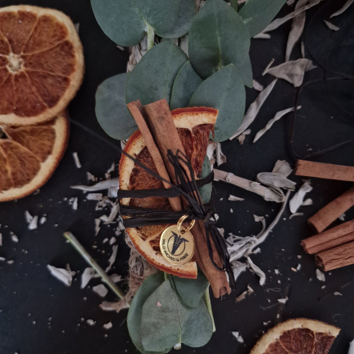 Kaneel en sinaasappel Smudge Stick ✩ - Wild Wicked & Free