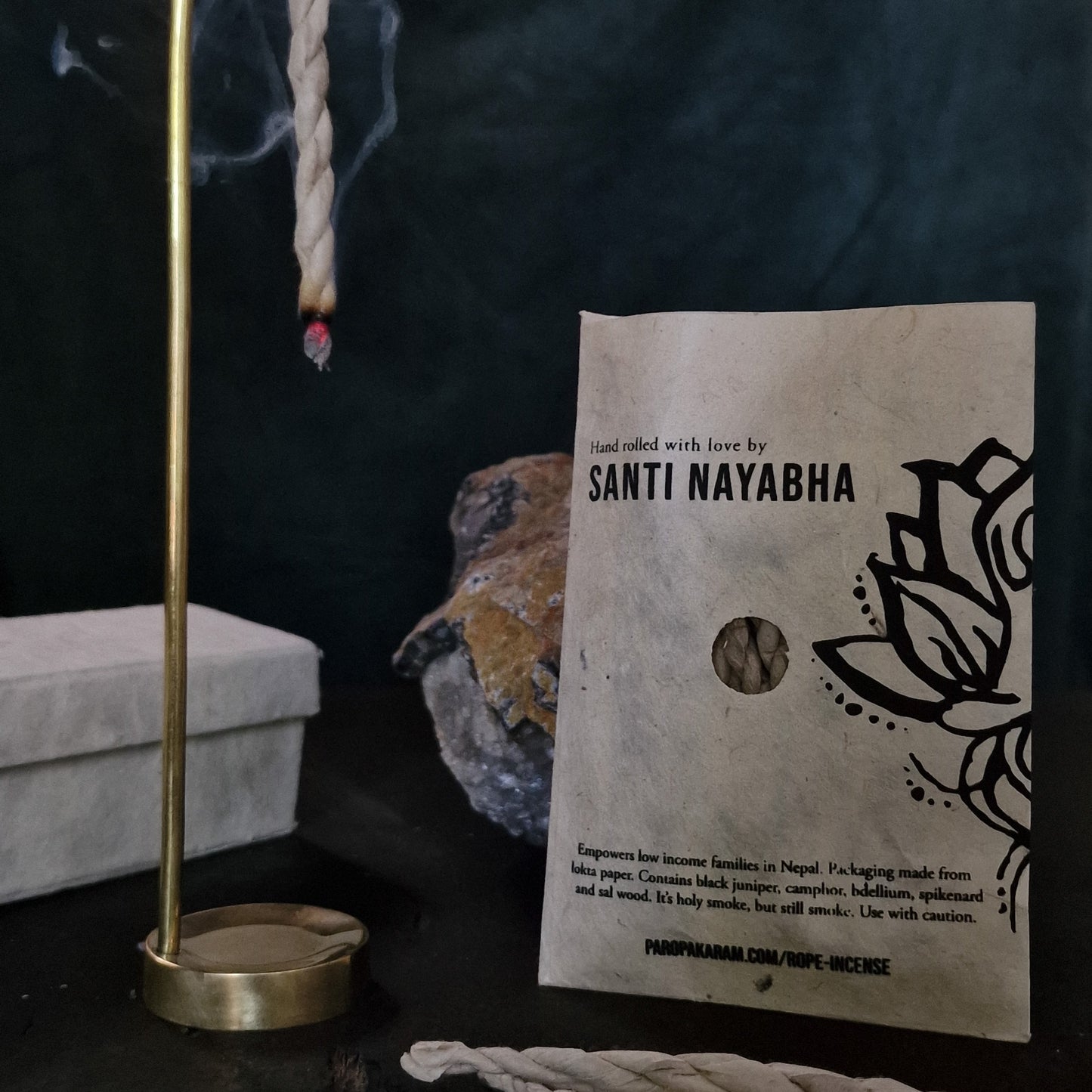 Wierook, wild wicked and free, rope incense