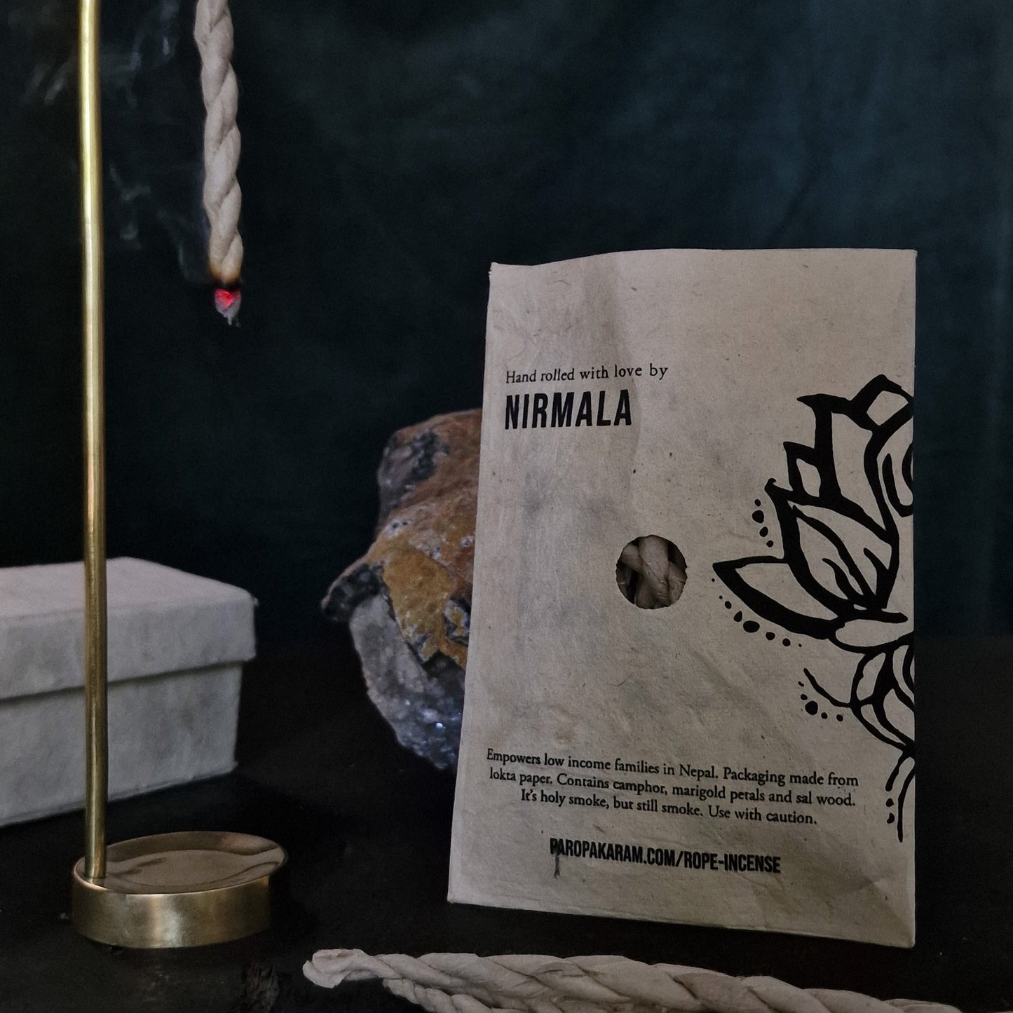 Wierook nepal rope incense wild wicked and free