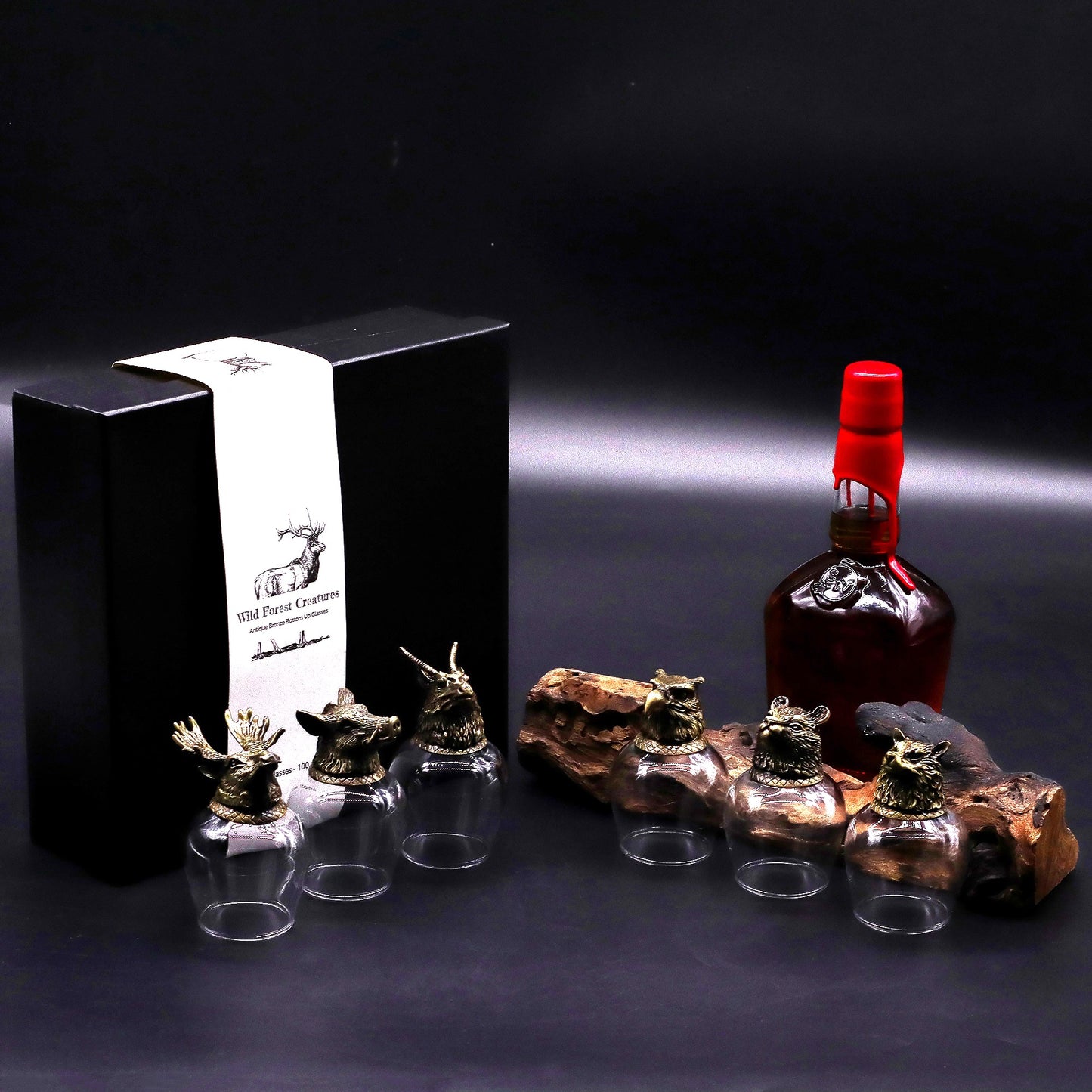 Wilde Boswezens Glazenset 100 ml luxe