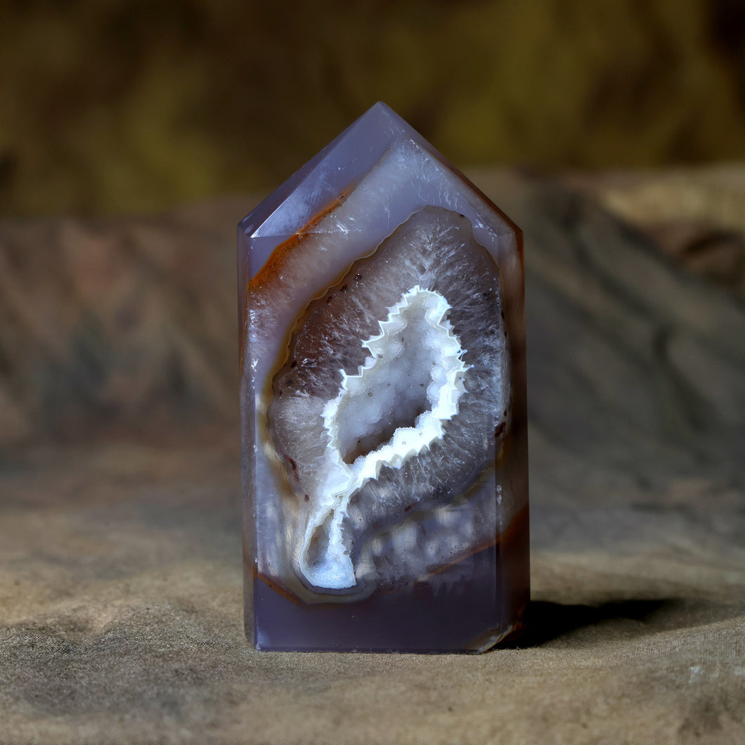 Druzy Agaat toren