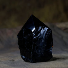 Load image into Gallery viewer, Obsidiaan zwart magische steen wicca
