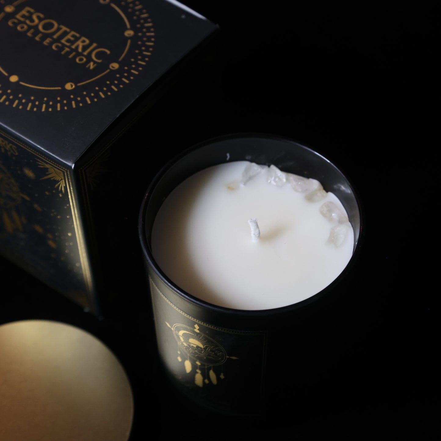 Bougie Boho Dreams avec Cristal de Roche