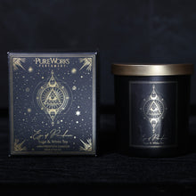 Afbeelding in Gallery-weergave laden, Eye of Providence kaars met Zwarte Obsidiaan 200g
