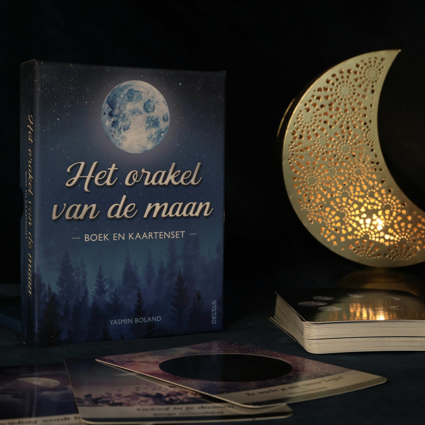 Het orakel van de maan boek en kaartenset