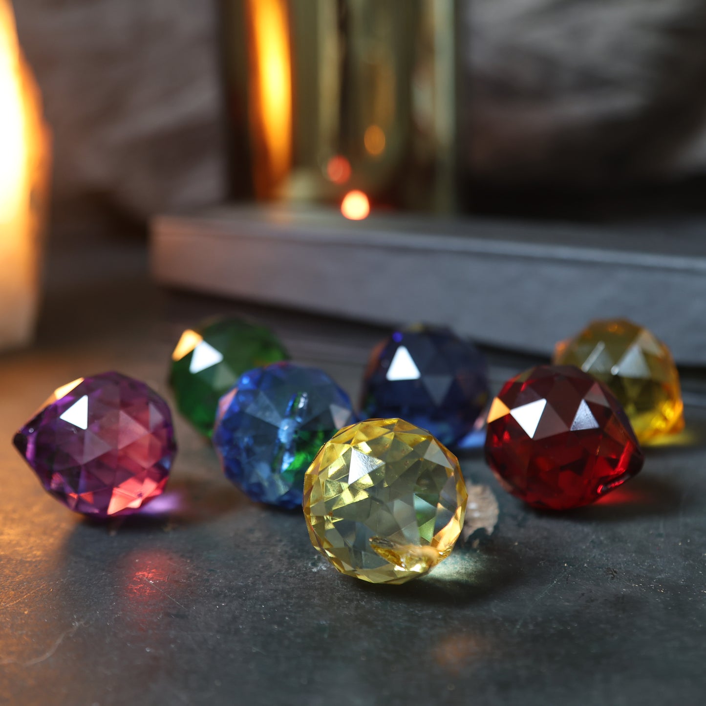 Chakra Suncatcher set