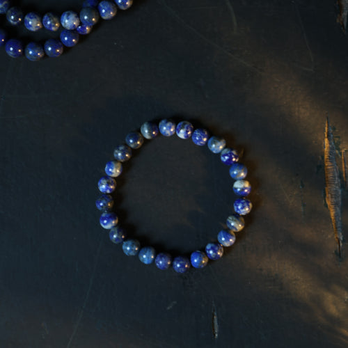 Lapis Lazuli Armband van 8 mm