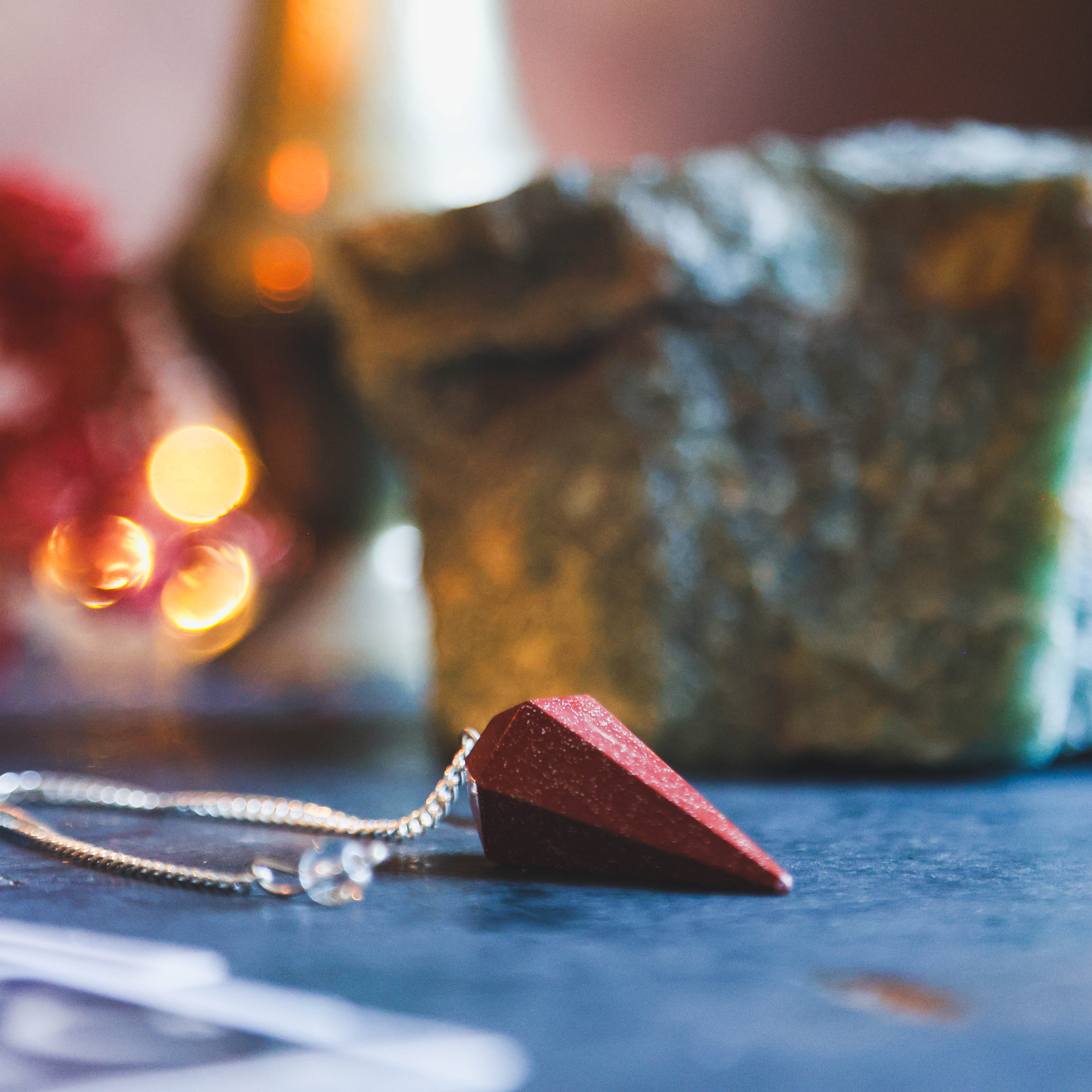 Rode Jaspis Pendel – Wild Wicked & Free