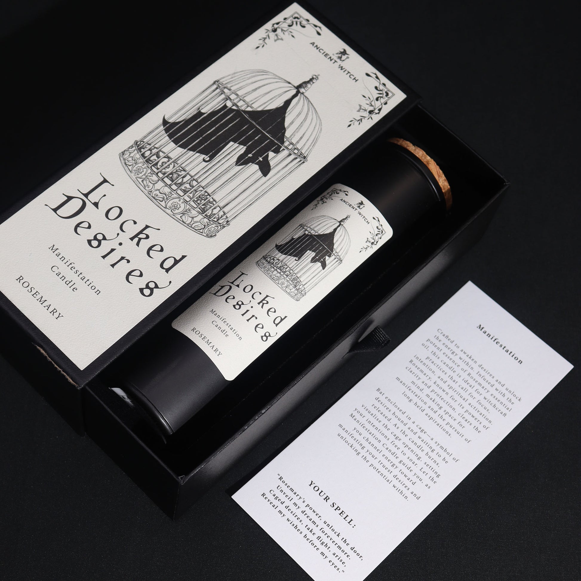 Laat de Manifestation Candle jouw gids zijn bij het richten van energie, het bevrijden van verlangens en het openen van nieuwe mogelijkheden. Bestel nu en ontdek de kracht van intentie en ritueel. met giftbox
