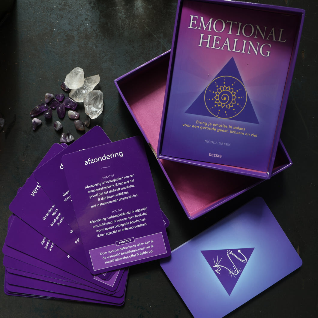 Emotional healing boek en kaartenset