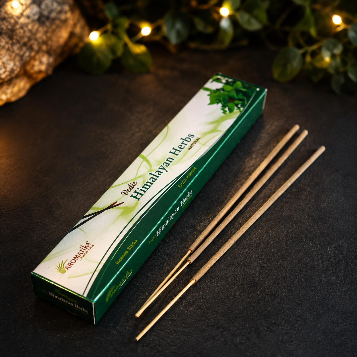 Vedic Aromatika Himalayan Herbs wierook met wierookstokjes