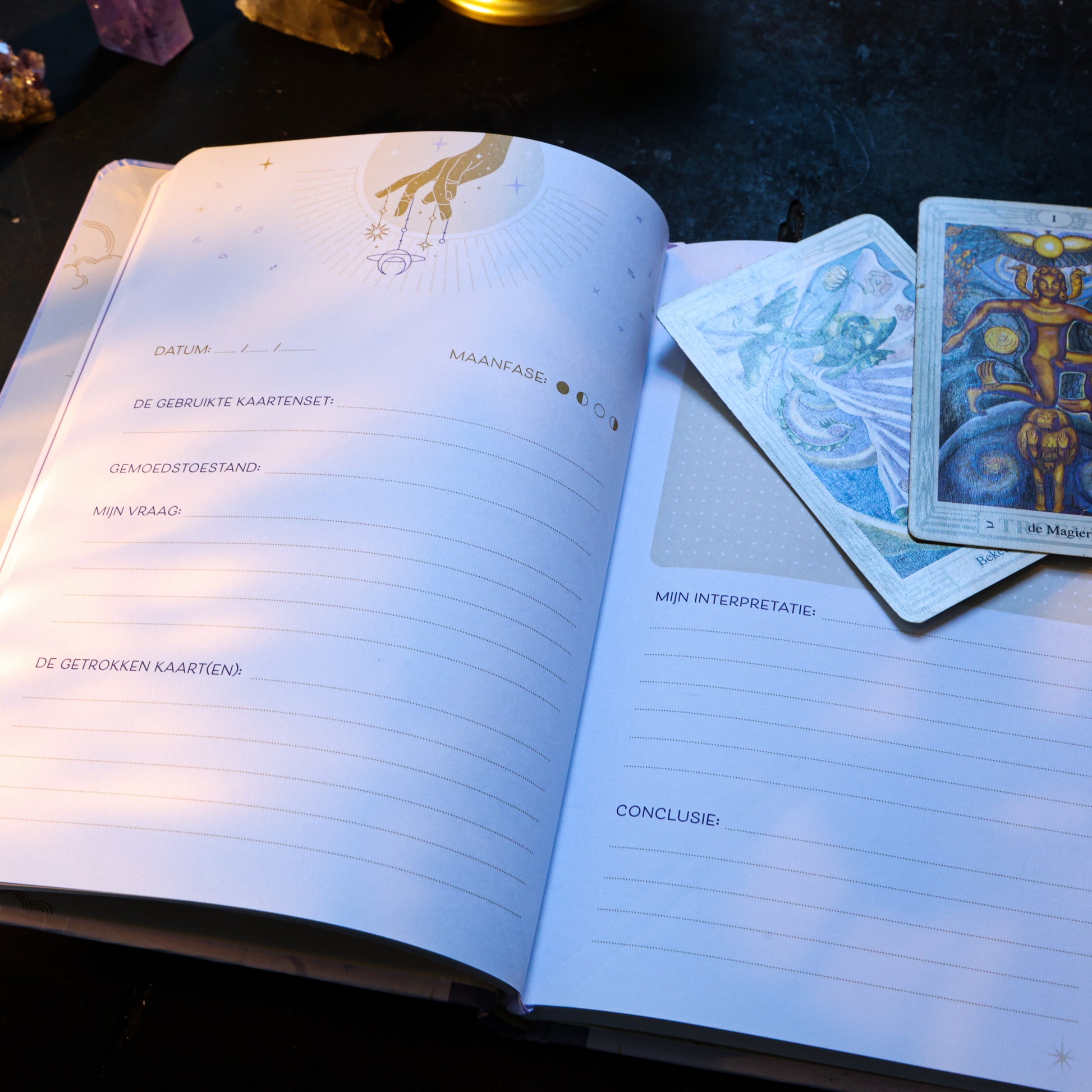 Mijn Tarot Journal

Jouw Spirituele Reis in Schrift