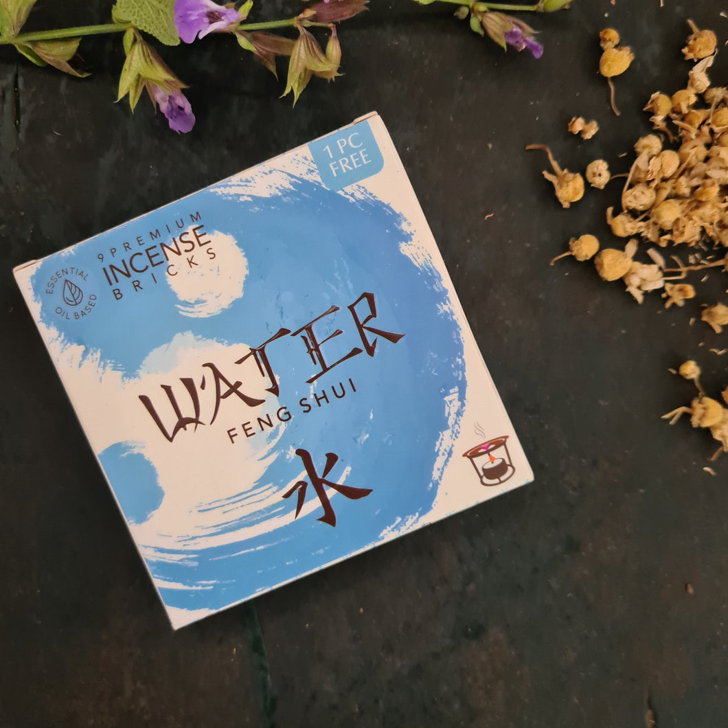 Aromafume water feng shui wierookblokjes
