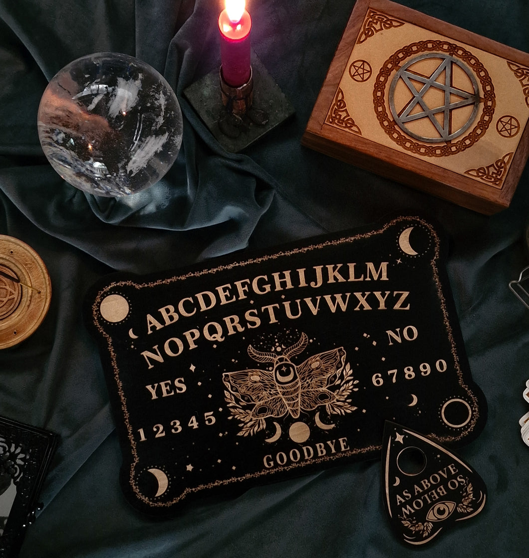 Ouija board, talking board, wicca, wild wicked and free