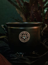 Afbeelding in Gallery-weergave laden, Pentagram wierook brander heksenketel
