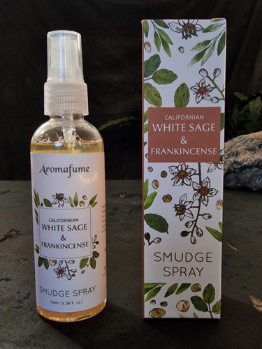 Smudge spray aromafume