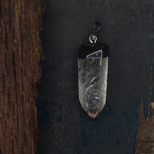 Afbeelding in Gallery-weergave laden, Bergkristal hanger sieraad zilver
