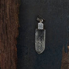 Afbeelding in Gallery-weergave laden, Bergkristal hanger sieraad zilver
