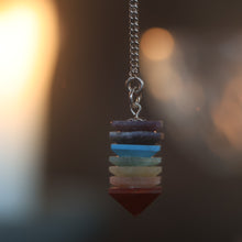 Load image into Gallery viewer, Pendel piramide pyramide chakra
