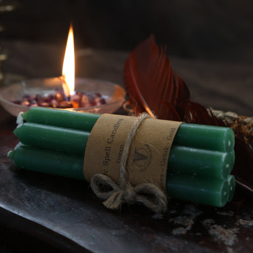 Magie kaarsen groen magic spell candles