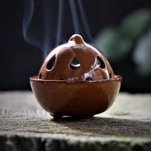 Afbeelding in Gallery-weergave laden, wierookbrander keramisch wierookkegels losse wierrook brander 
